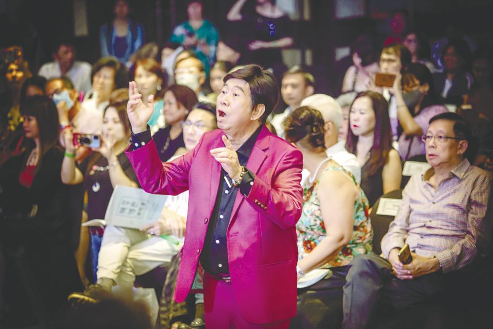 Many former students mentored by Sim paid tribute to him during the concert, which was held in conjunction with his 76th birthday. – Masry Che Ani/theSun