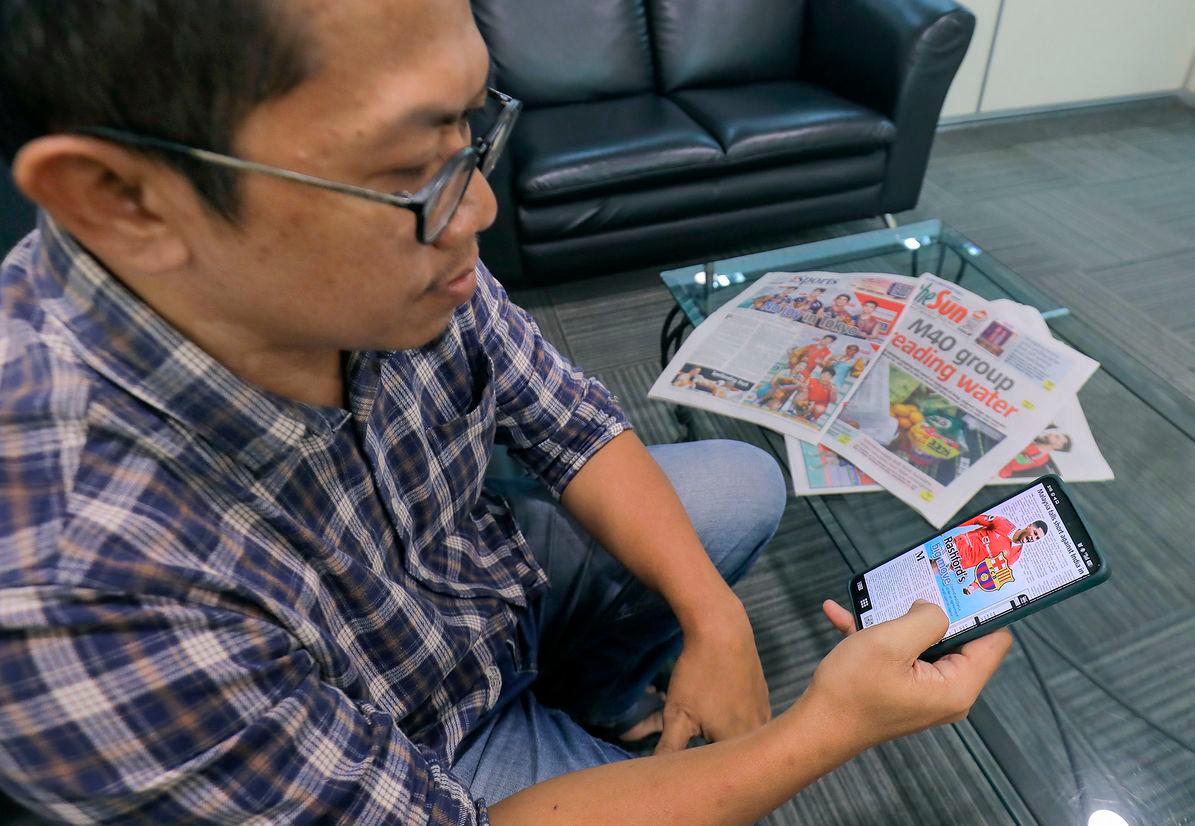 Chai said traditional news outlets should not attempt to compete with social media on its own terms such as chasing after clickbaits or viral trends. – ADIB RAWI YAHYA/THESUN