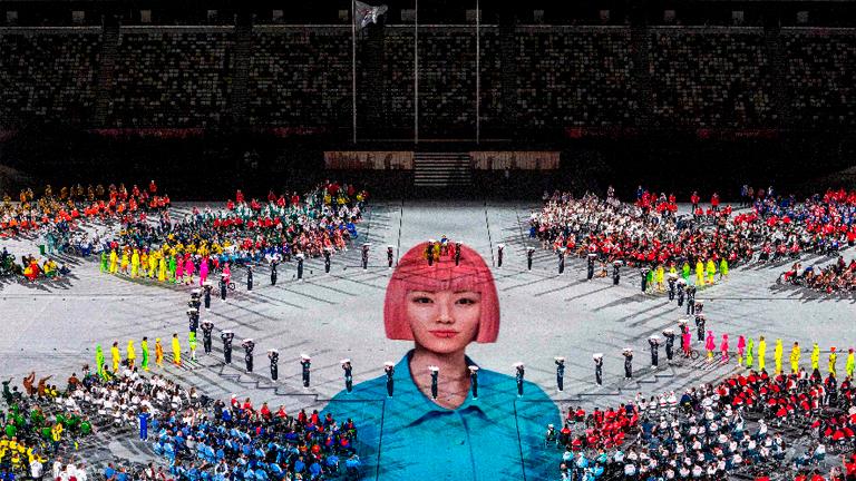 Artists perform during the closing ceremony of the Tokyo 2020 Paralympic Games at the Olympic Stadium in Tokyo. – AFPPIX