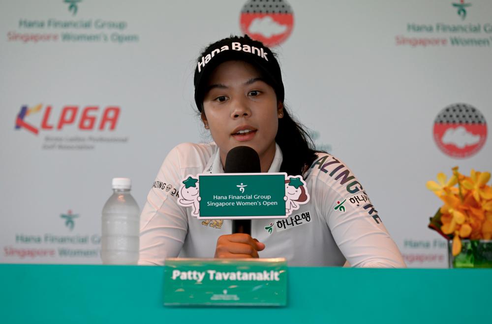 Patty Tavatanakit. – Hana Financial Group Singapore Women’s Open