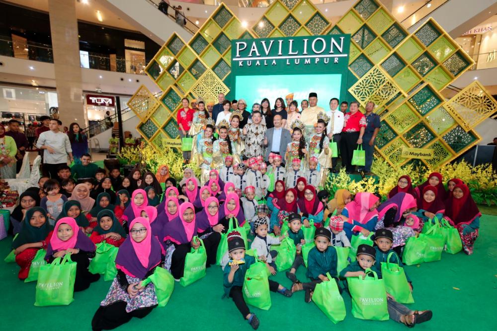 Pavilion REIT Malls hosted a Ramadan treat for children from several orphanages.