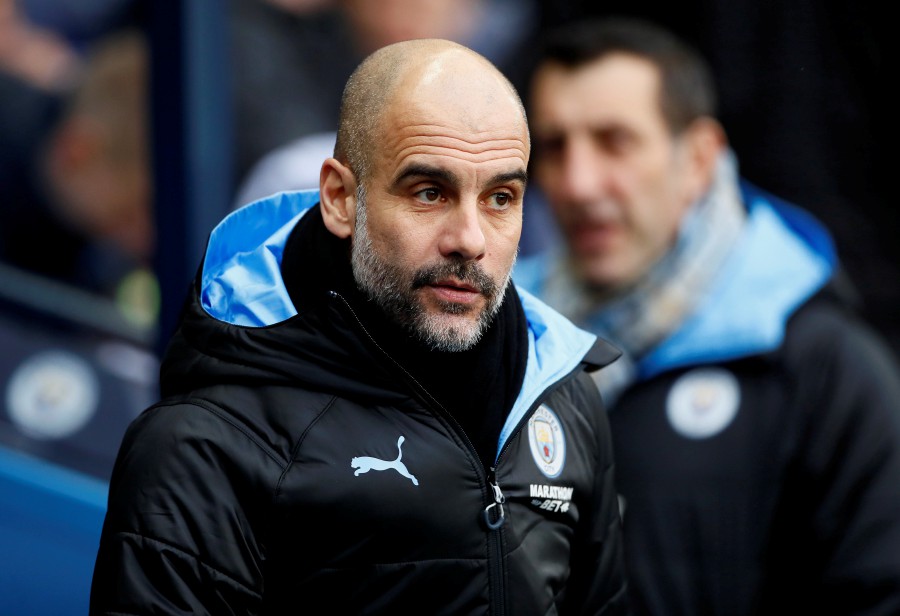 Soccer Football - FA Cup Fourth Round - Manchester City v Fulham - Etihad Stadium, Manchester, Britain - January 26, 2020 Manchester City manager Pep Guardiola Action Images via Reuters/Jason Cairnduff