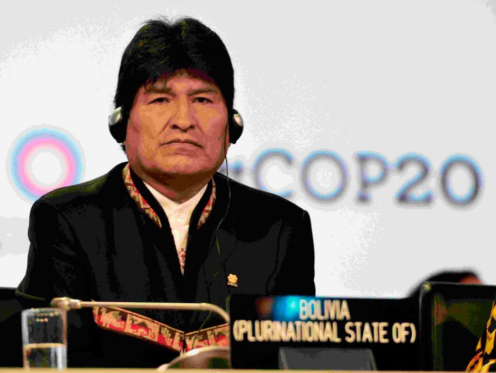 Bolivia's Morales barred from running for political office