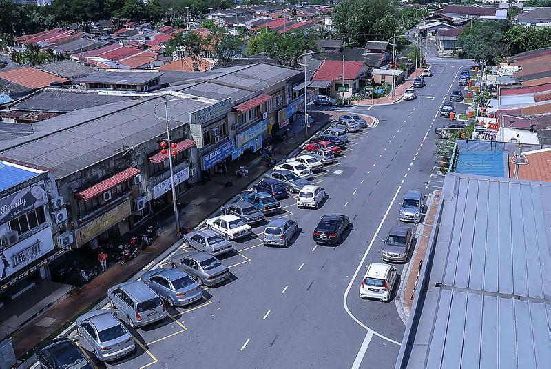 A file picture of an aerial view of Petaling Jaya, which was among the top 10 local councils that recorded having the happiest residents.