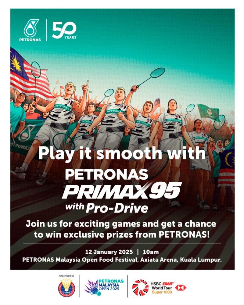 Petronas Malaysia Open 2025 is a competitive badminton tournament.