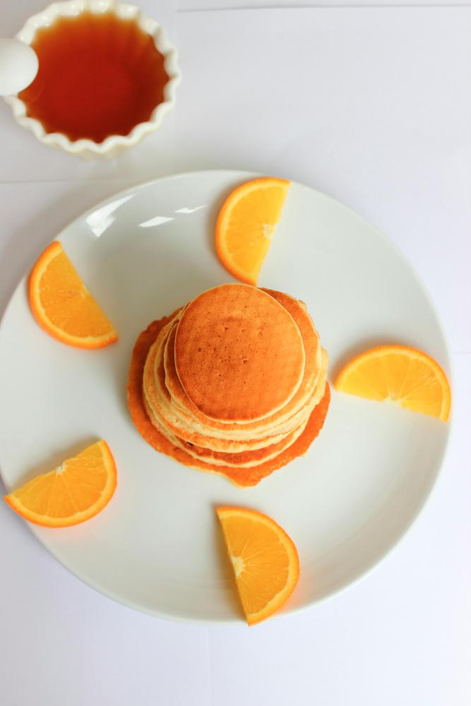 Citrus-infused pancakes make for a bright start to your day. – PICS BY PEXELS