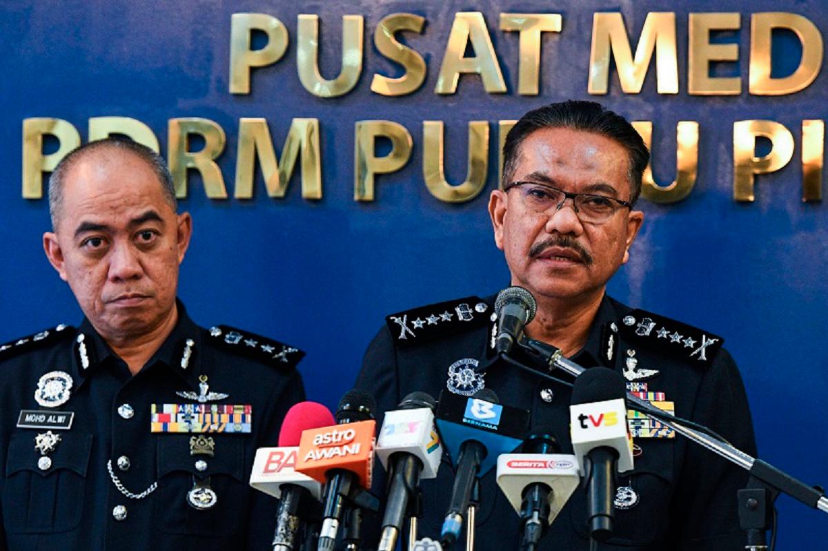 Ketua Polis Pulau Pinang, Datuk Hamzah Ahmad. - fotoBERNAMA
