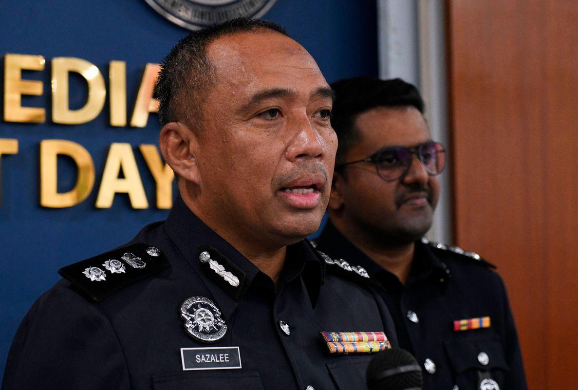 Ketua Polis Daerah Barat Daya ACP Sazalee Adam - fotoBERNAMA