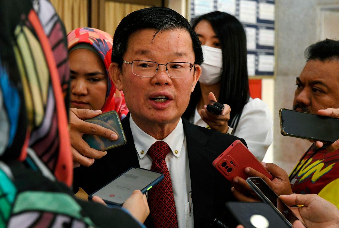 Chief Minister Chow Kon Yeow - Bernamapix