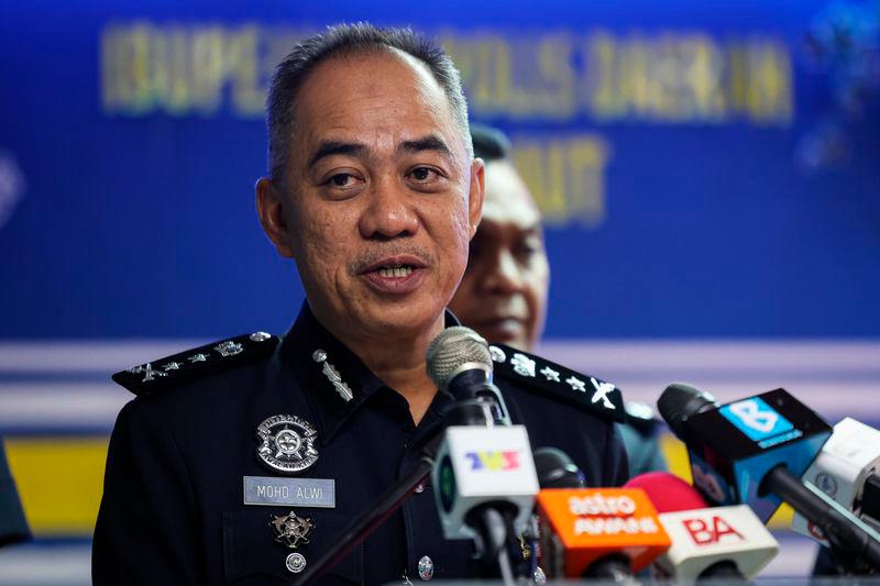 State deputy police chief Datuk Mohd Alwi Zainal Abidin - BERNAMApix