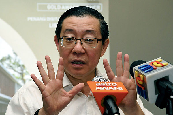 Filepix taken on July 6 shows Finance Minister Lim Guan Eng. — Bernama
