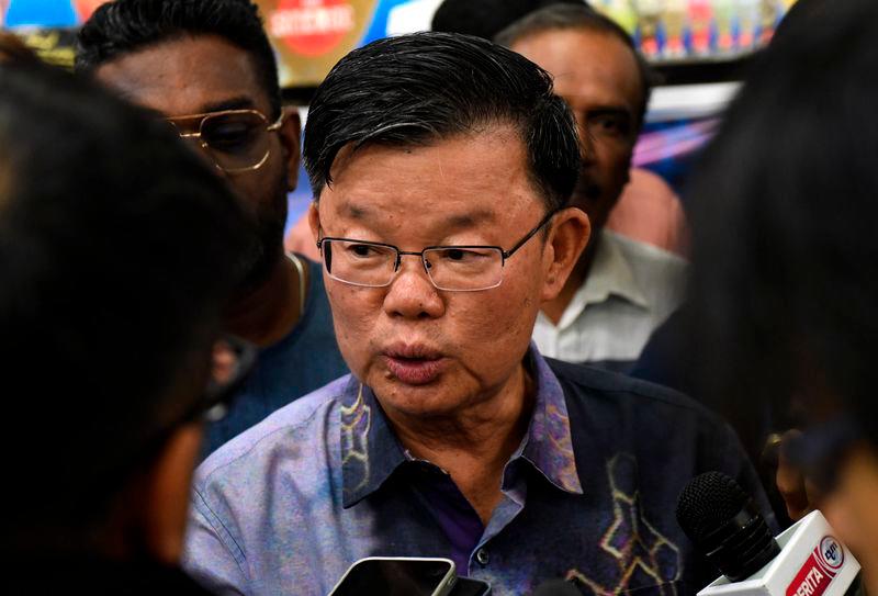 Penang Chief Minister Chow Kon Yeow - BERNAMApix