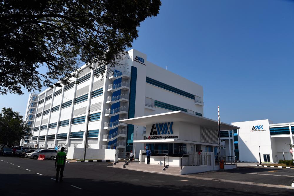 The new facilities of AVX Manufacturing (Malaysia) Sdn Bhd, which were officiated by Penang Chief Minister, Chow Kon Yeow today. - Bernama