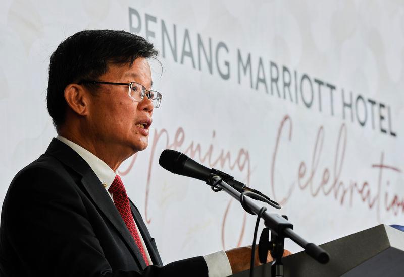 Penang Chief Minister Chow Kon Yeow - BERNAMApix