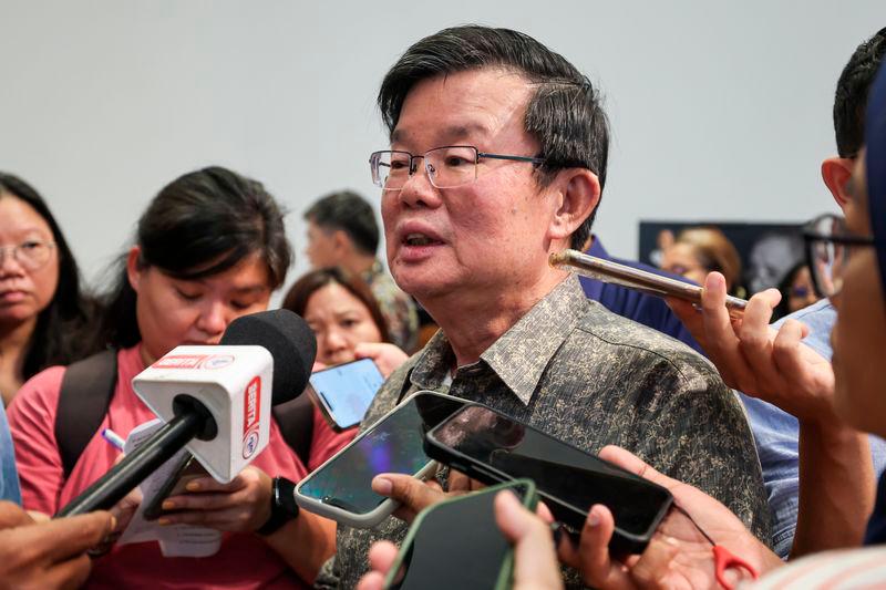 Penang Chief Minister Chow Kon Yeow - BERNAMApix