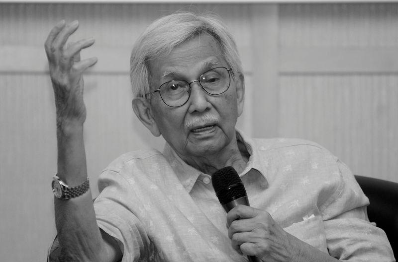 Former Finance Minister Tun Daim Zainuddin - BERNAMApix