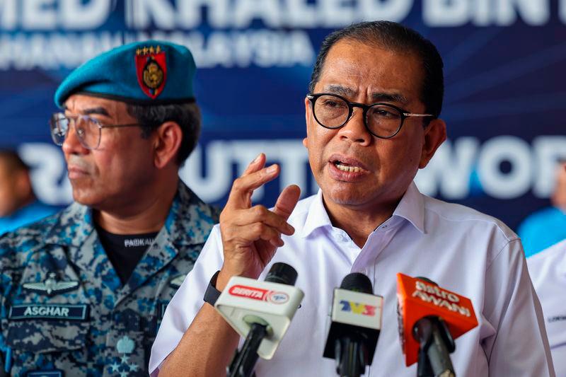 Defence Minister Datuk Seri Mohamed Khaled Nordin - BERNAMApix
