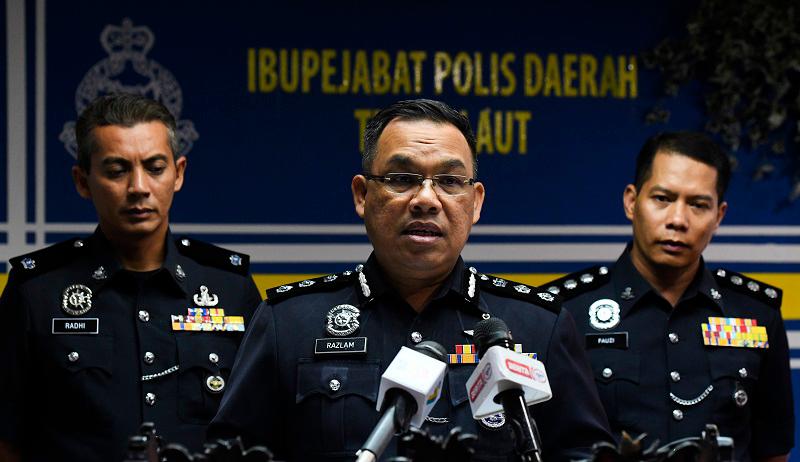 Ketua Polis Daerah Timur Laut, ACP Razlam Ab Hamid. - fotoBERNAMA