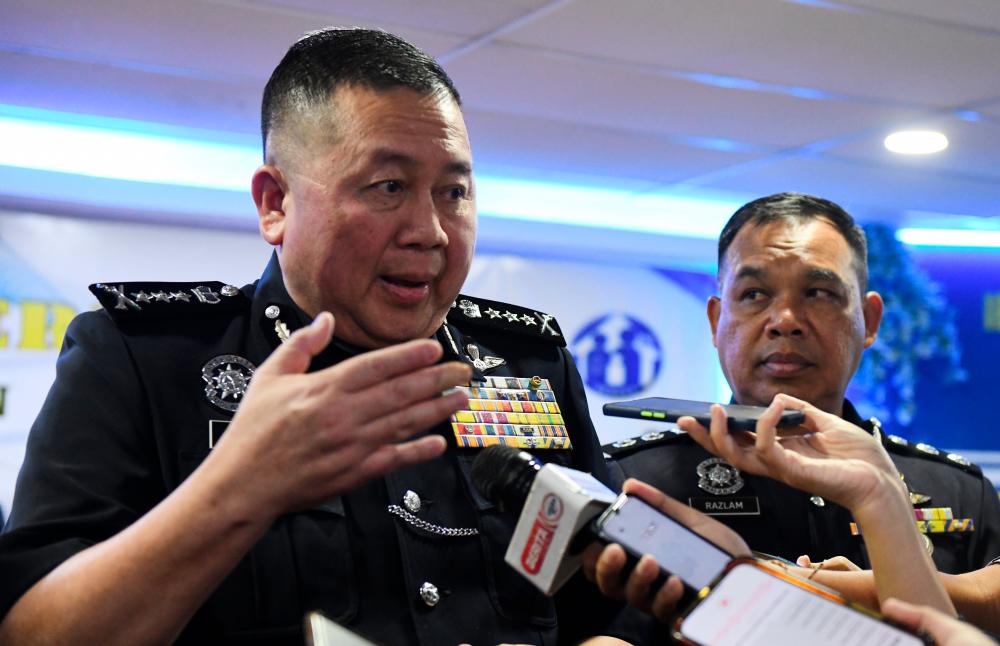 Penang police chief, Datuk Khaw Kok Chin. - BERNAMAPIX