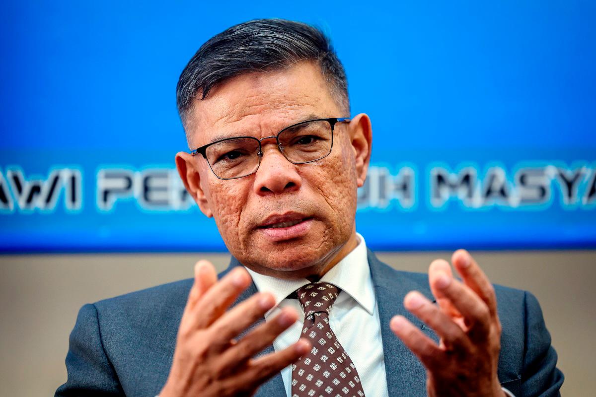 Menteri Dalam Negeri Datuk Seri Saifuddin Nasution Ismail. - fotoBERNAMA