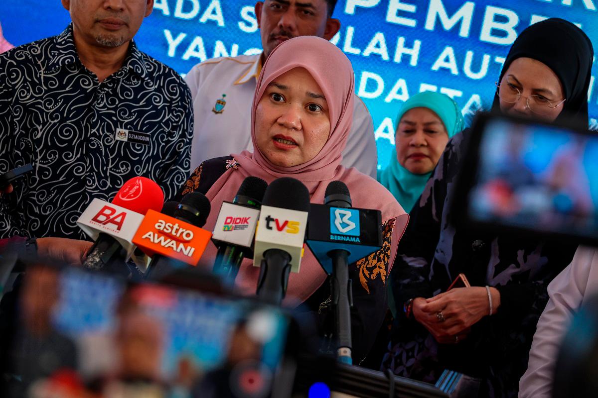 Education Minister Fadhlina Sidek. - BERNAMApix