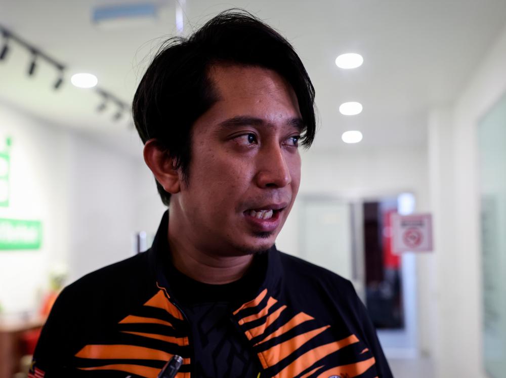 Youth and Sports Deputy Minister Adam Adli Abdul Halim. BERNAMAPIX