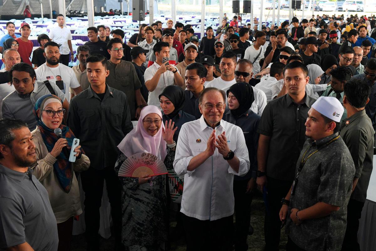 Prime Minister Datuk Seri Anwar Ibrahim - Bernamapix