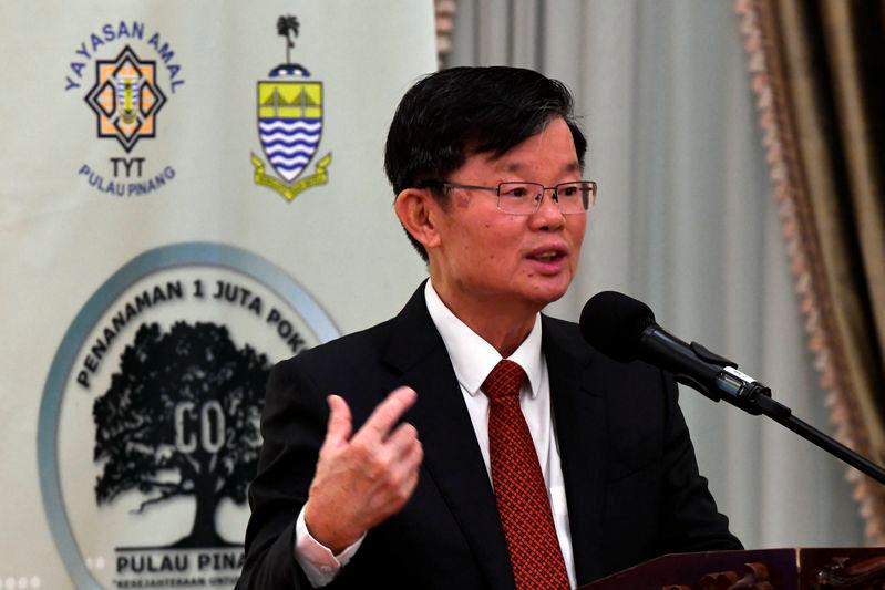 Penang Chief Minister Chow Kon Yeow - BERNAMApix