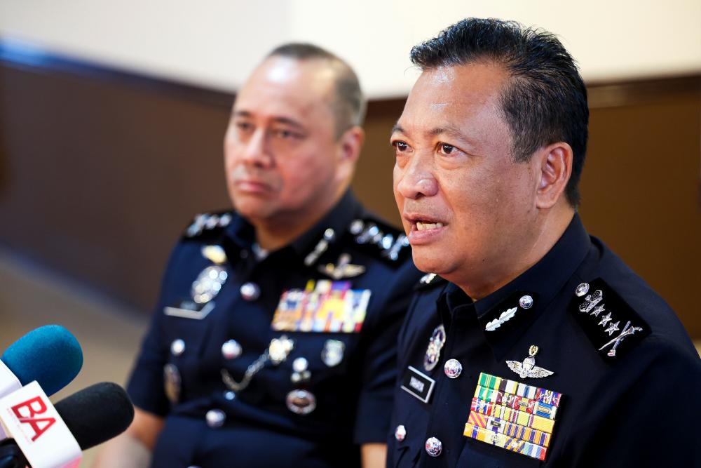 Pahang police chief, Datuk Seri Yahaya Othman. - BERNAMApix