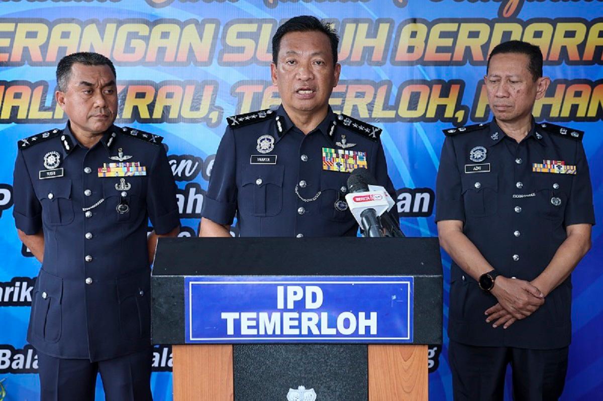 Pahang police chief, Datuk Seri Yahaya Othman. - BERNAMApix