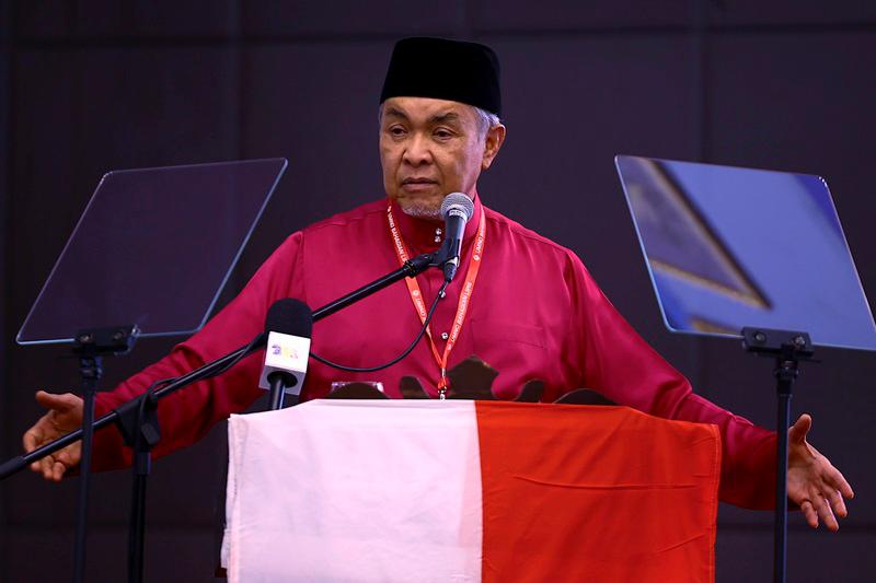 UMNO president, Datuk Seri Dr Ahmad Zahid Hamidi. - BERNAMApix