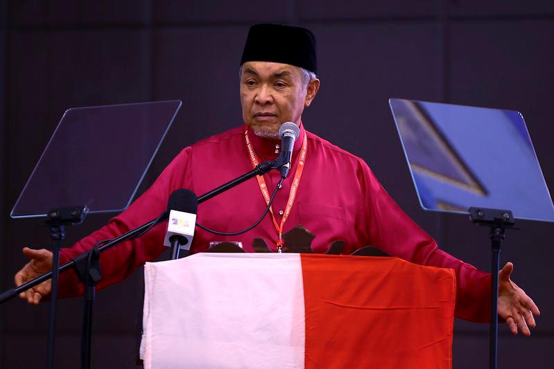 UMNO president Datuk Seri Dr Ahmad Zahid Hamidi - BERNAMApix