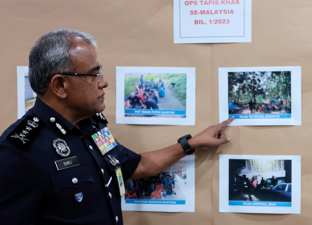 Op Tapis Empat Remaja Antara 450 Individu Ditahan