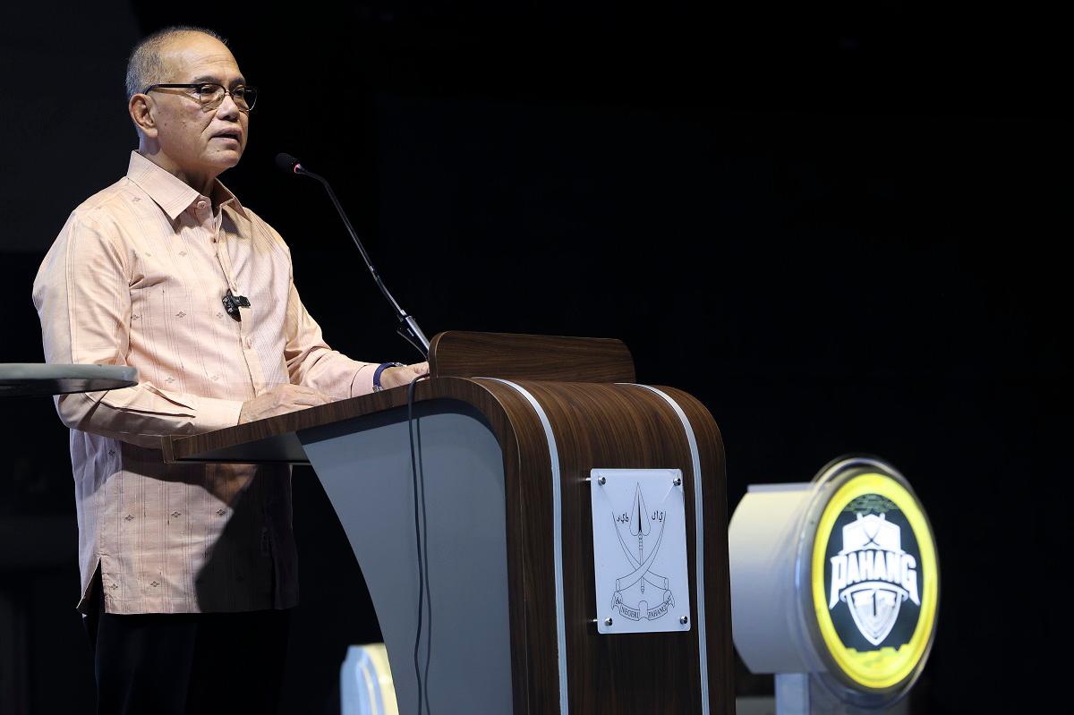 Pahang Menteri Besar Datuk Seri Wan Rosdy Wan Ismail. - BERNAMApix