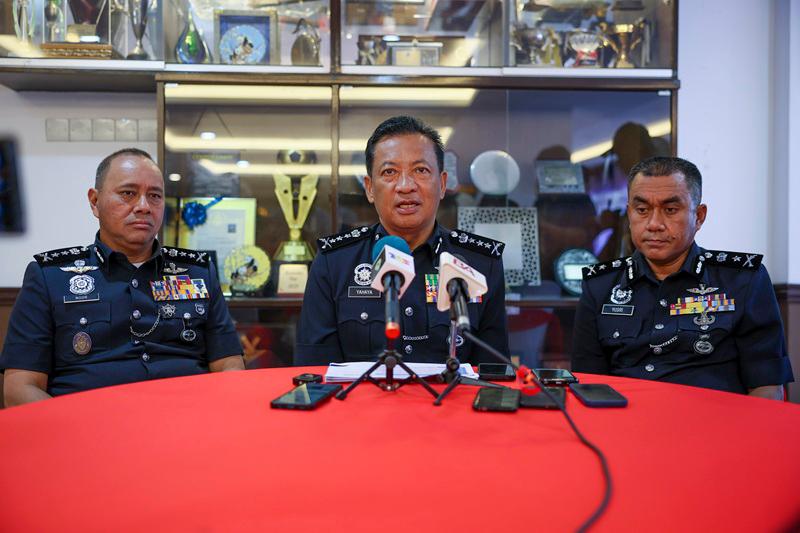 Pahang Police Chief, Datuk Seri Yahaya Othman. - BERNAMApix