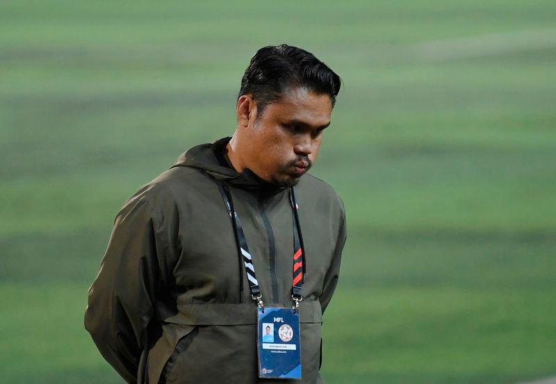 Coach and former player Mohd Nidzam Jamil - BERNAMApix