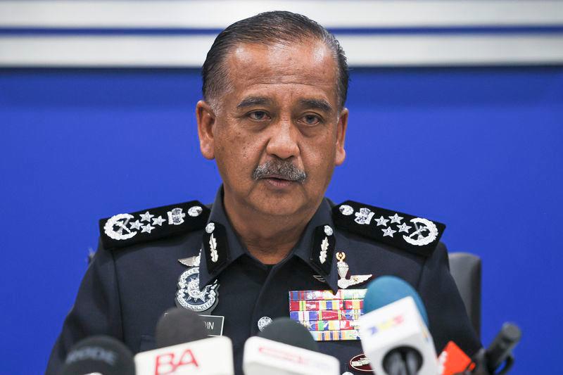 Inspector-General of Police Tan Sri Razarudin Husain - BERNAMApix