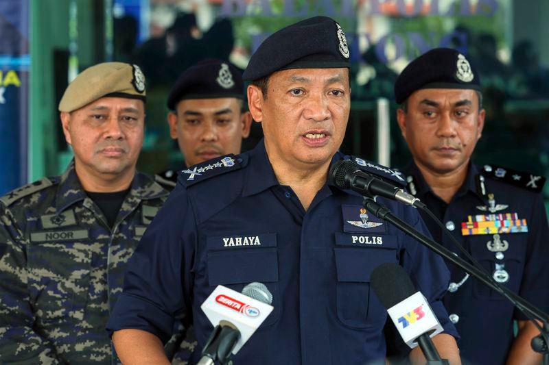 Pahang police chief, Dato’ Sri Yahaya Othman - BERNAMApix