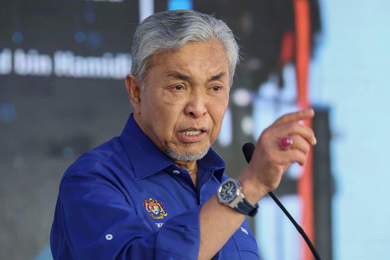 UMNO president Datuk Seri Dr Ahmad Zahid Hamidi - BERNAMApix