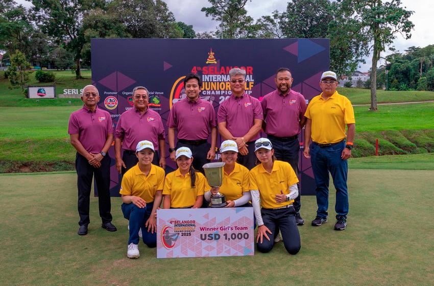 Japan sweeps team titles at 4th Selangor International Junior Golf Championship