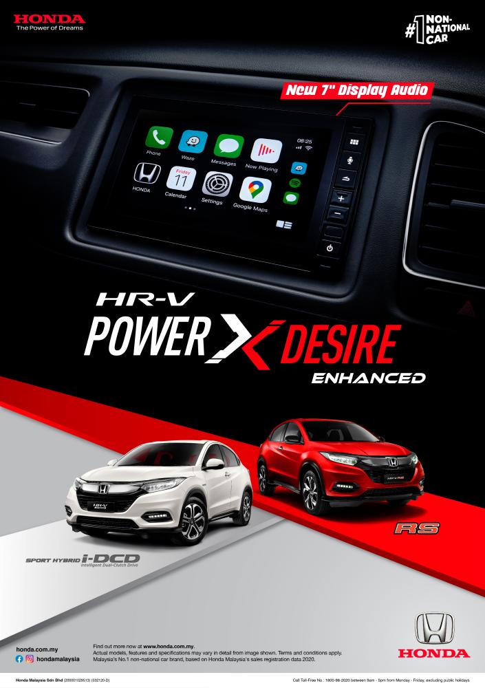 Honda Malaysia ups game with enhanced HR-V