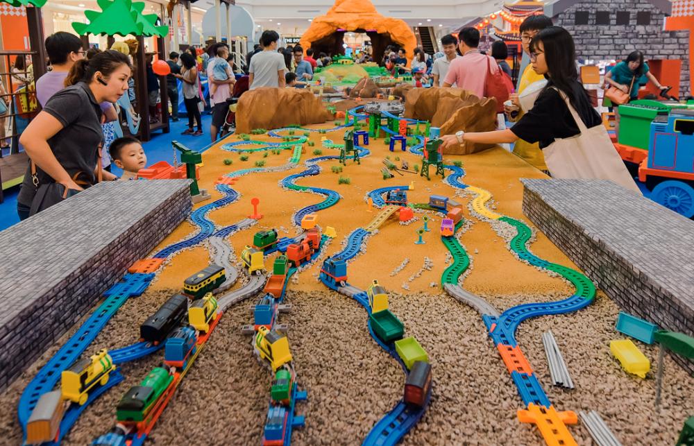 The record-breaking Largest Thomas &amp; Friends Diorama in Malaysia, available at the Ground Floor of the Centre Court, at the Old Wing in 1 Utama Shopping Centre.