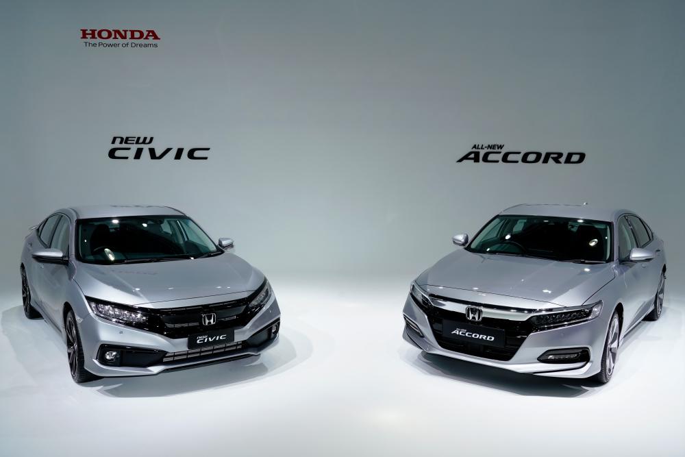 New Honda Accord, refreshed Civic launched