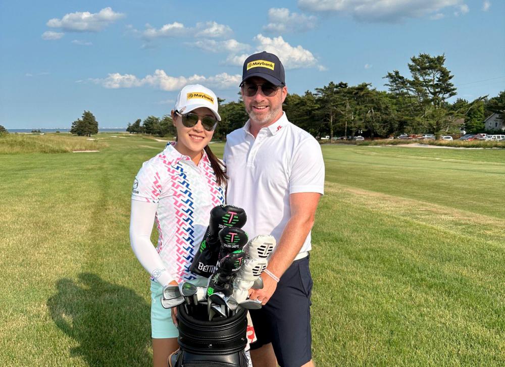 Kelly Tan and Dustin Lattery.