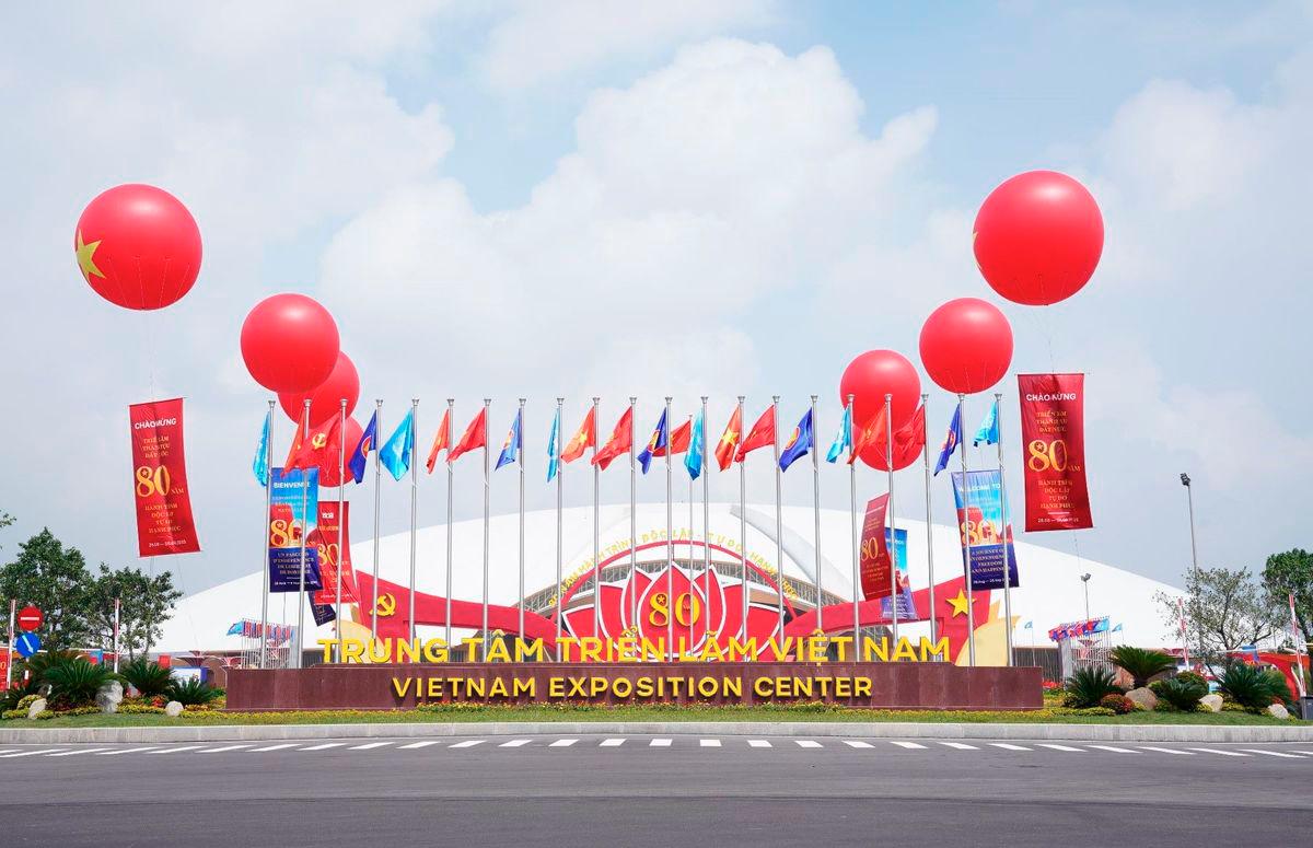 The Vietnam Exposition Center in Hanoi, Vietnam.