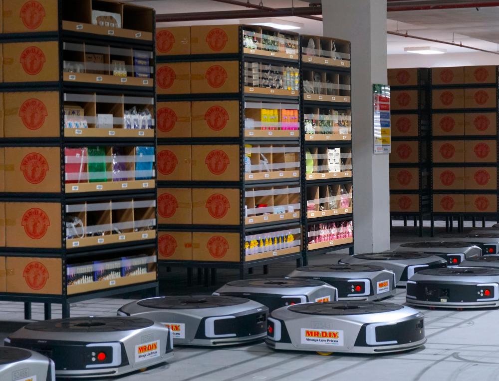 MR D.I.Y. drives growth with the launch of robotic e-commerce warehouse $!MR D.I.Y. drives growth with the launch of robotic e-commerce warehouse