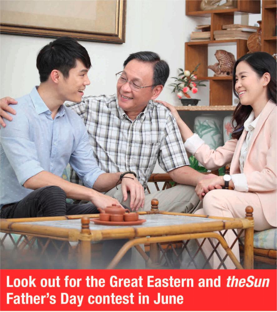 Look out for the Great Eastern and theSun Father’s Day contest in June.