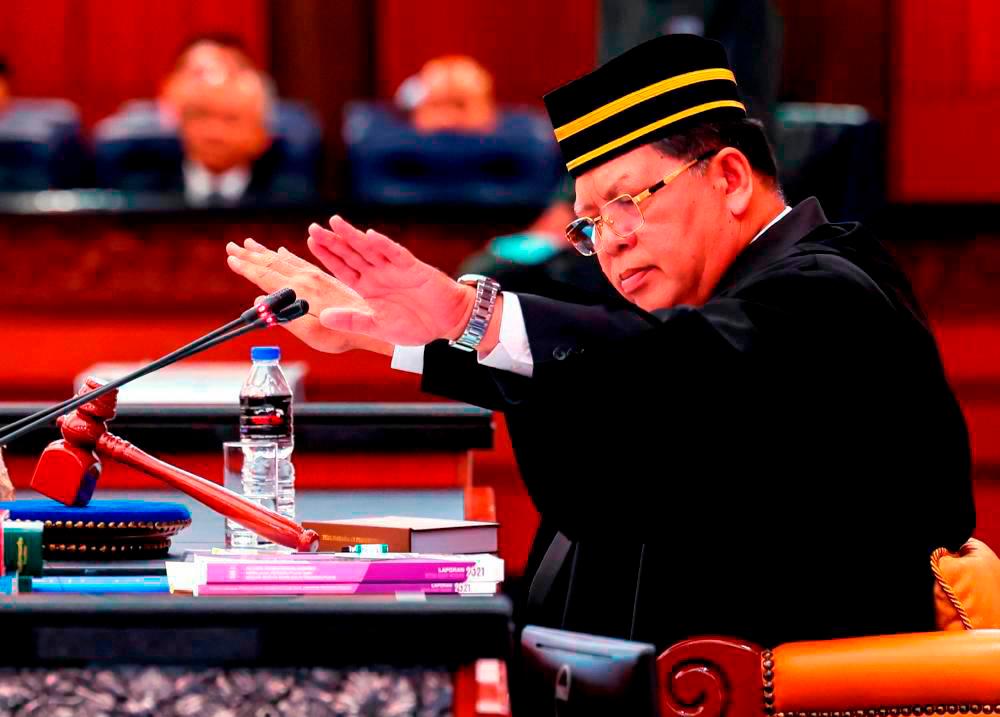 Dewan Rakyat Speaker Tan Sri Johari Abdul/fotoBERNAMA