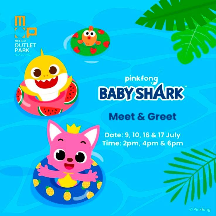 $!Meet &amp; greet session with Pinkfong Baby Shark will be held during those four days.