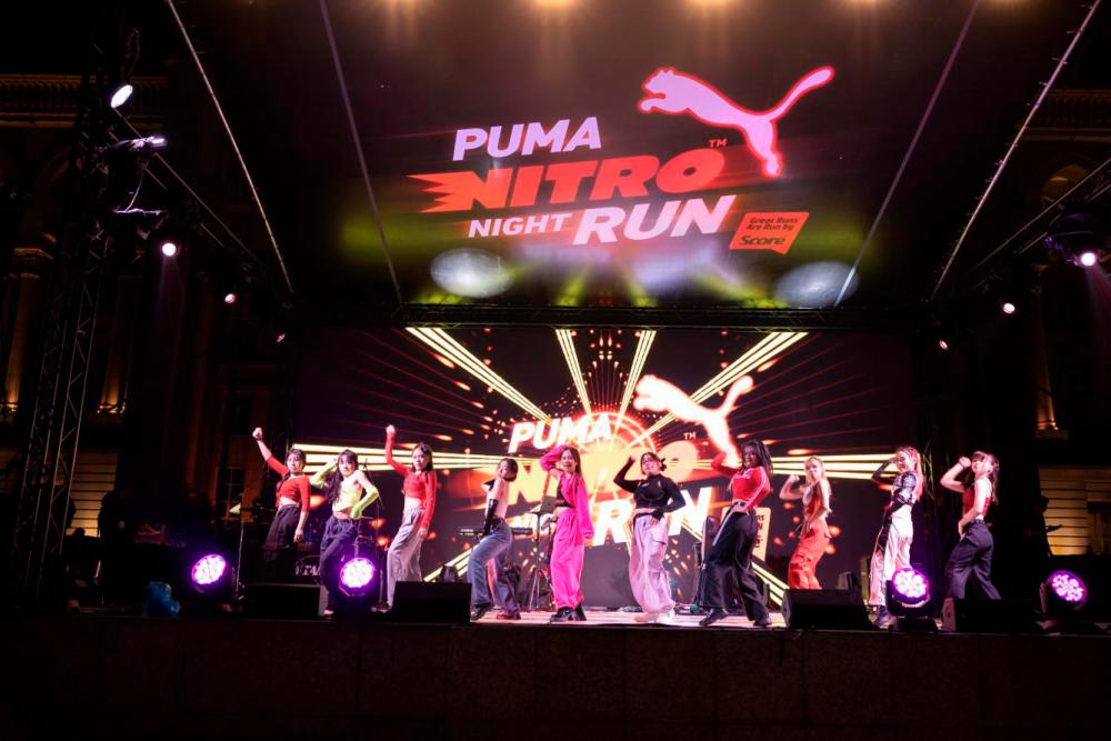 $!Runners light up the night at Puma’s Nitro Night Run 2024